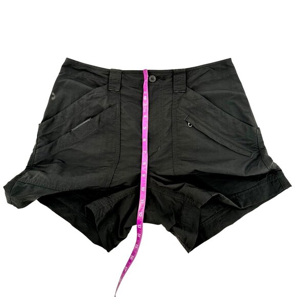 Royal Robbins Womens Black Nylon Outdoor Hiking Active Shorts Size 4 - Picture 9 of 11